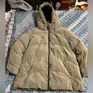 DKNY green Puffer Jacket